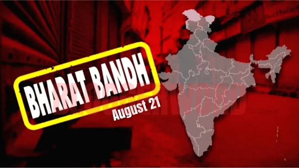 Bharat Bandh on August 21